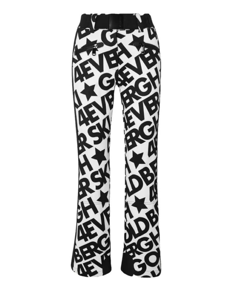 Goldbergh Ski Pants Black & White - Image 2
