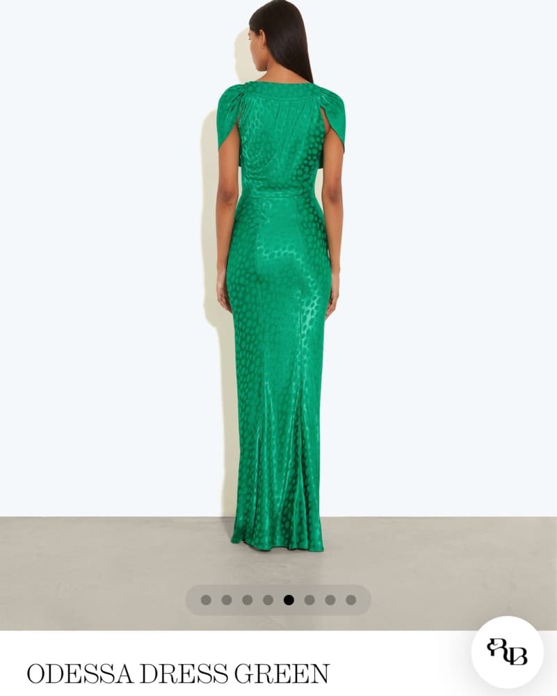 Odessa Green Dress - Rat and Boa - Image 2