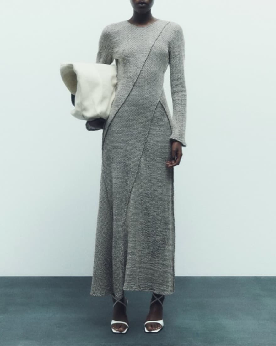Promounced Seam Dress - Image 1