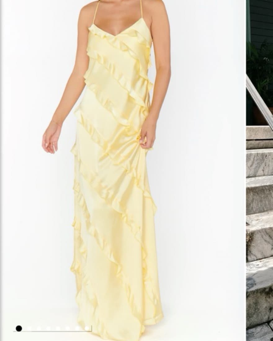 Elegant Ruffle Maxi Dress - Image 4