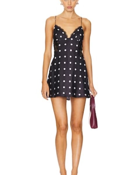 Polka Dot Revolve Dress - Image 1