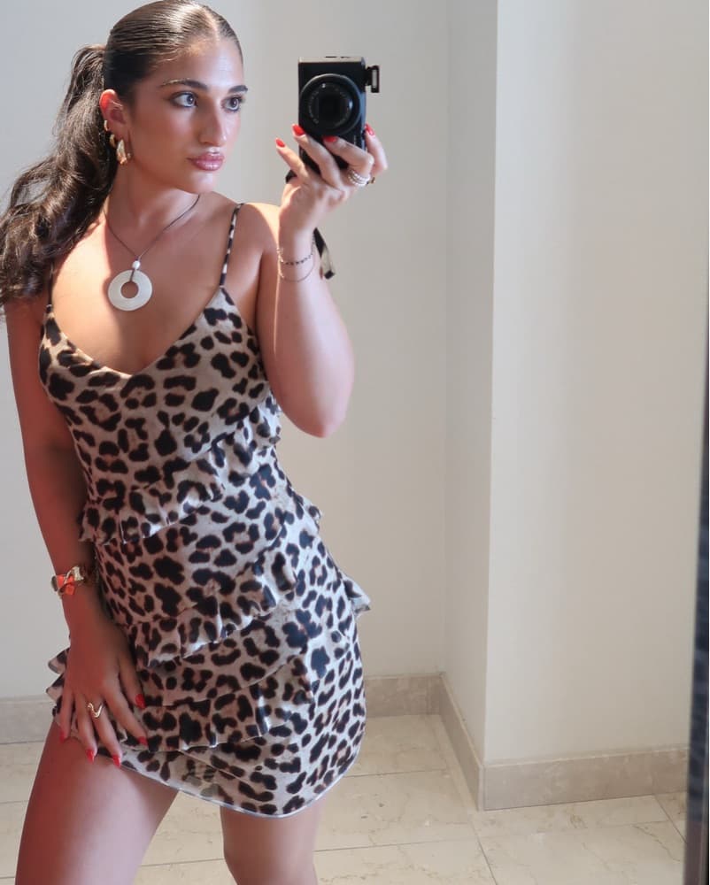 Urban Outfit Leopard Mini Dress  - Image 2