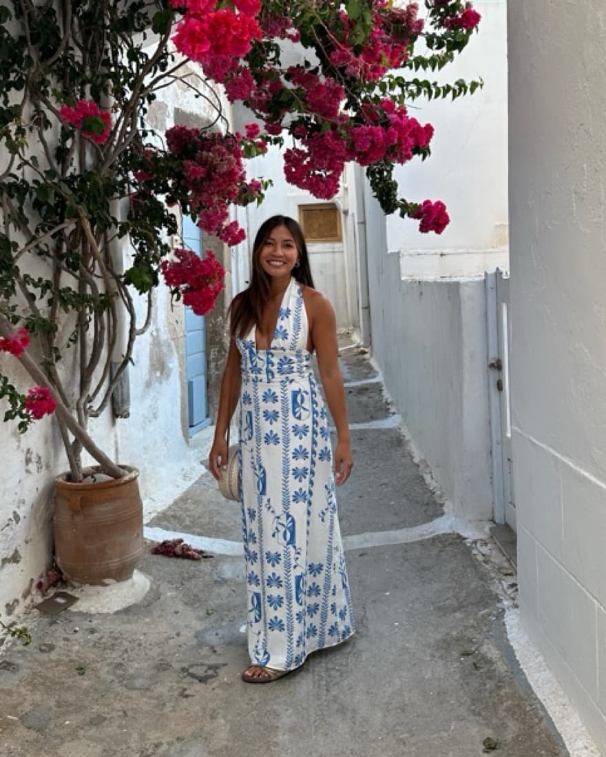 Peppermayo Linen Maxi Dress - Image 3