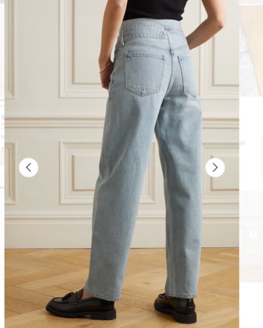 Agolde Broken Waist Cut Out Jeans  - Image 3