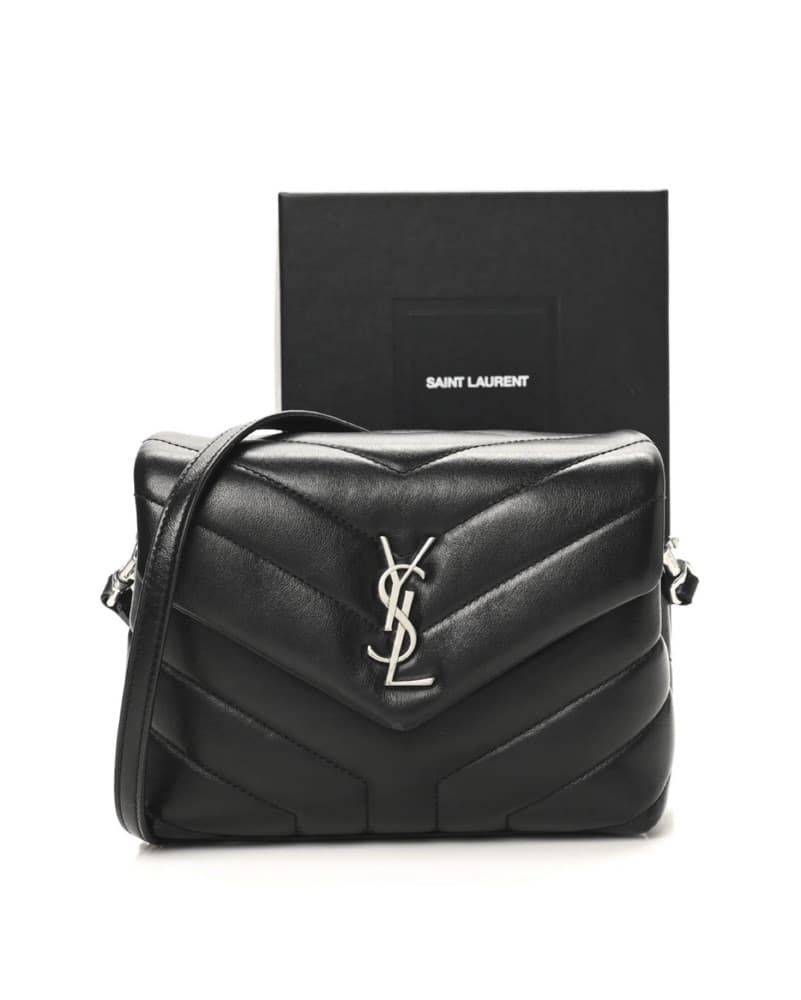 YSL Quilted Leather Crossbody Bag - Image 1