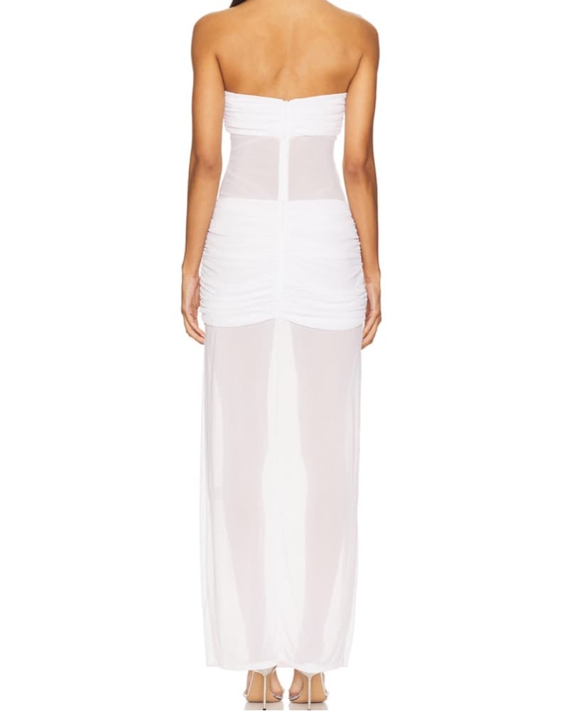 Revolve NBD white Maxi Dress - Image 2