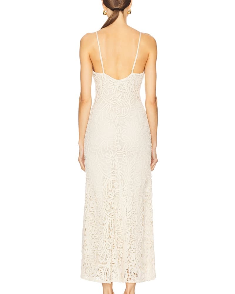 Bardot Adoni Crochet Midi Dress - Image 2
