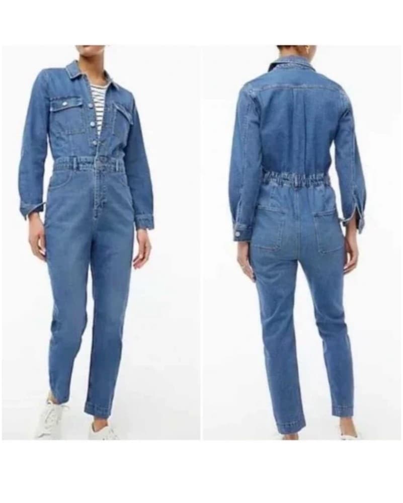 J Crew Denim Jumpsuit - Image 5