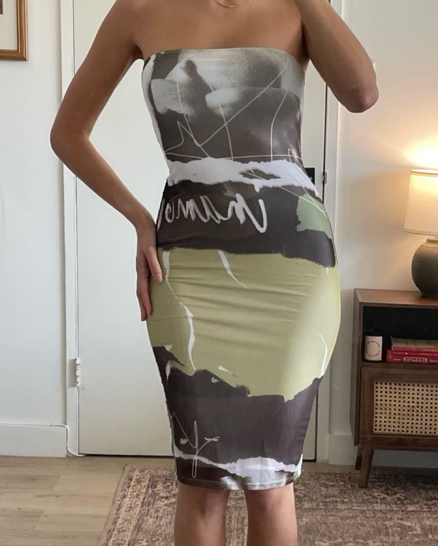 Inamorata Tala Tube Dress | Sand Torso - Image 2