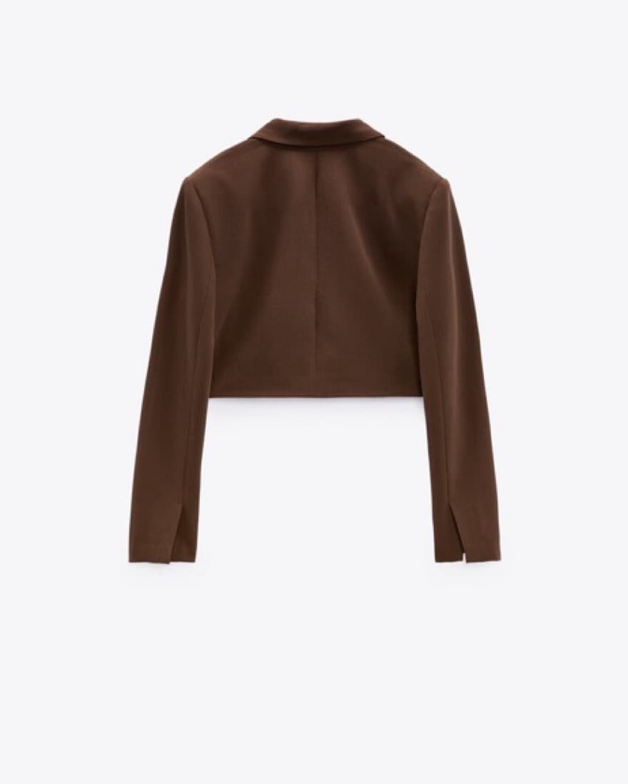 Cropped Blazer - Image 2