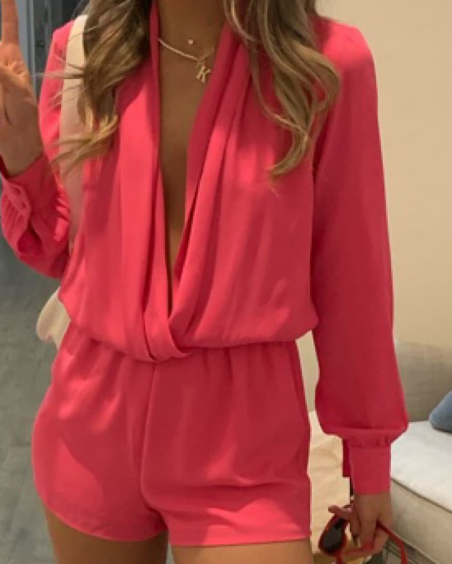 Pink Revolve Romper - Image 3