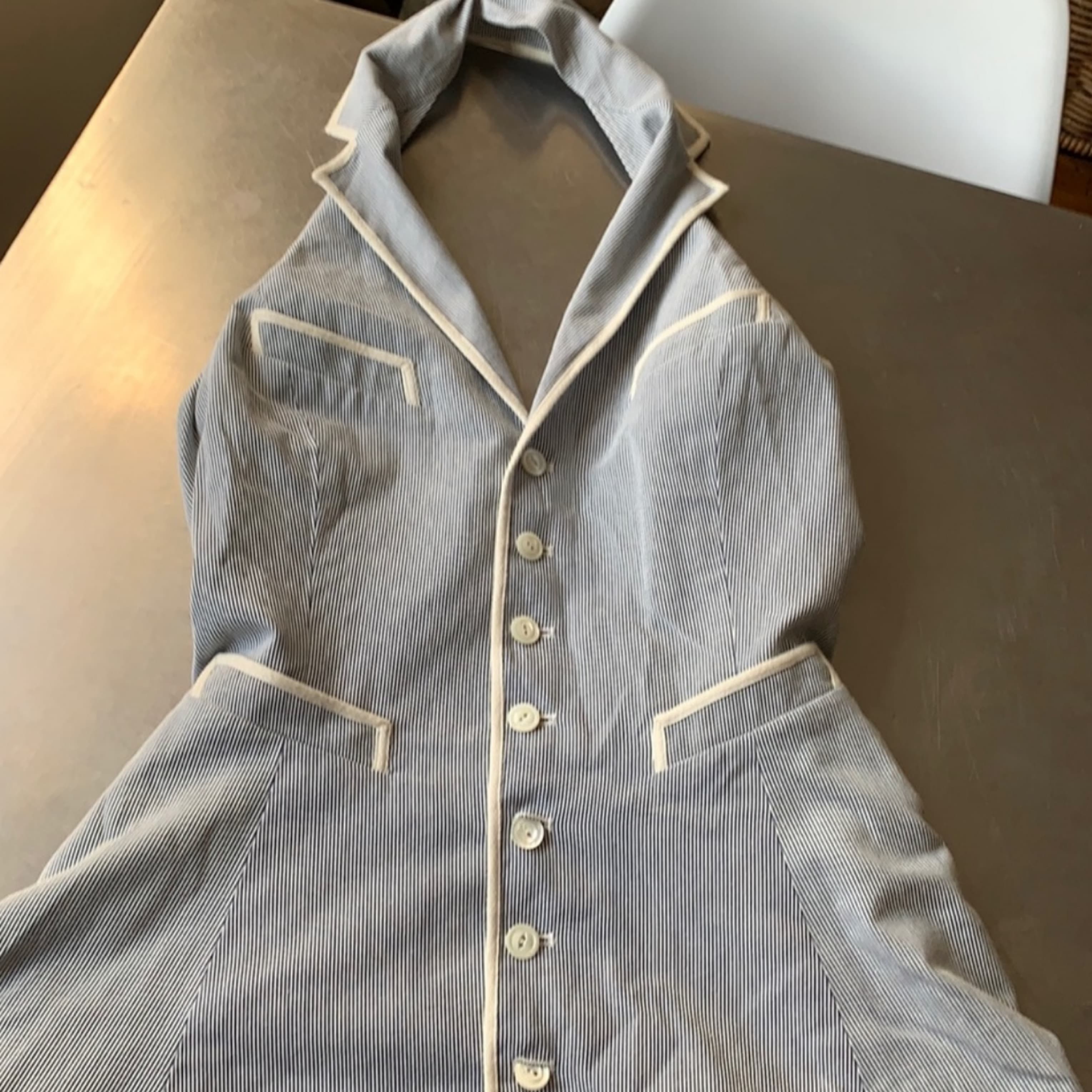 Vintage RL Striped Halter Dress - Image 4