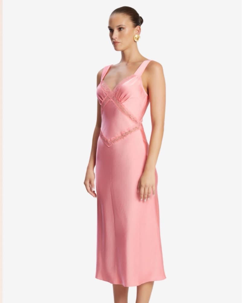 EMORY SATIN SLIP DRESS - Image 4