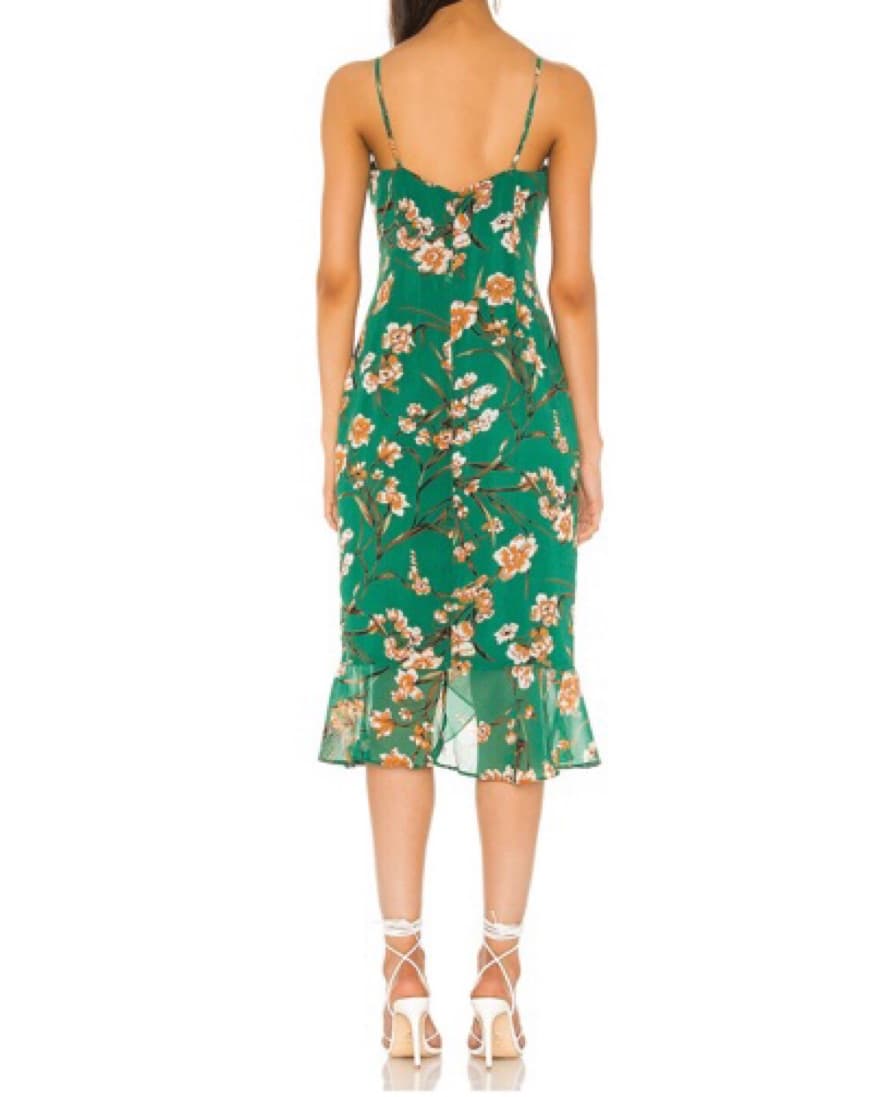 Bardot Midi Chiffon Dress - Image 2