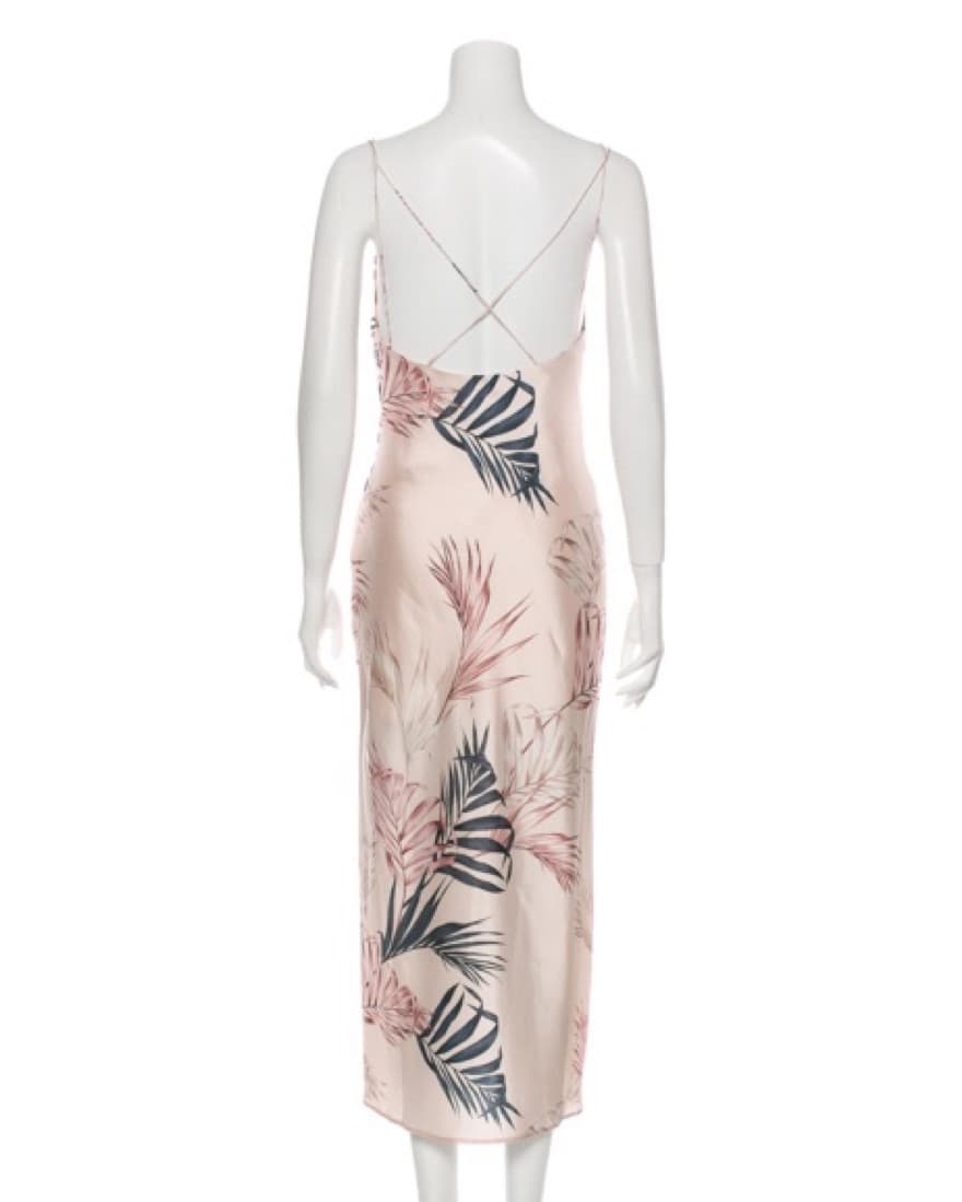 Significant Other Size 2 Pink Palm Dress - Image 3