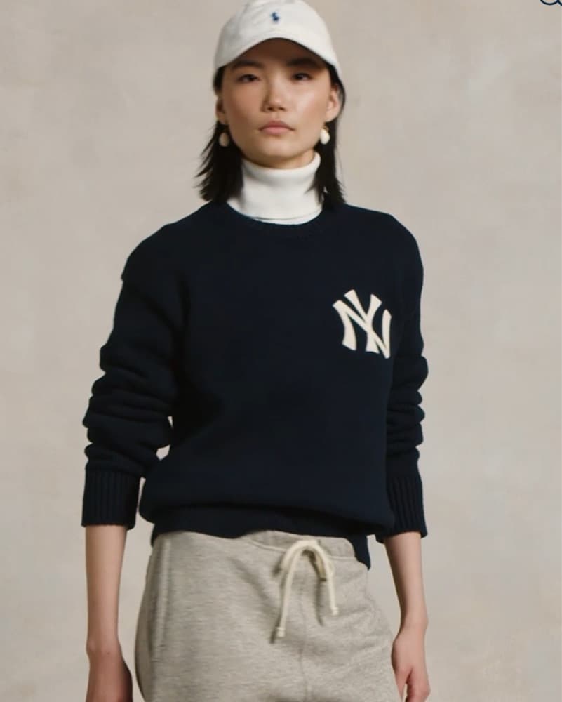 polo ralph lauren yankees sweater - Image 3