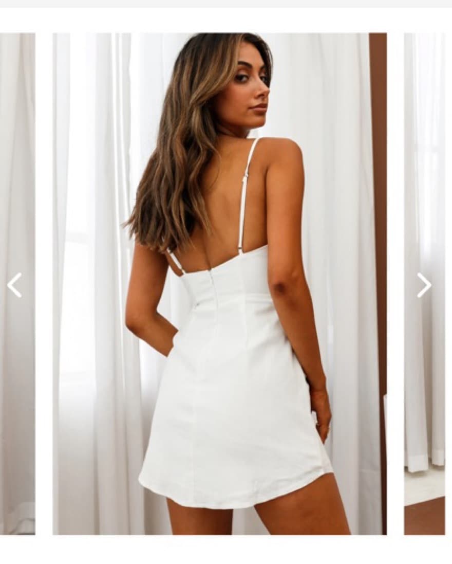 Selfie Leslie White Seashell Bra Dress! - Image 3