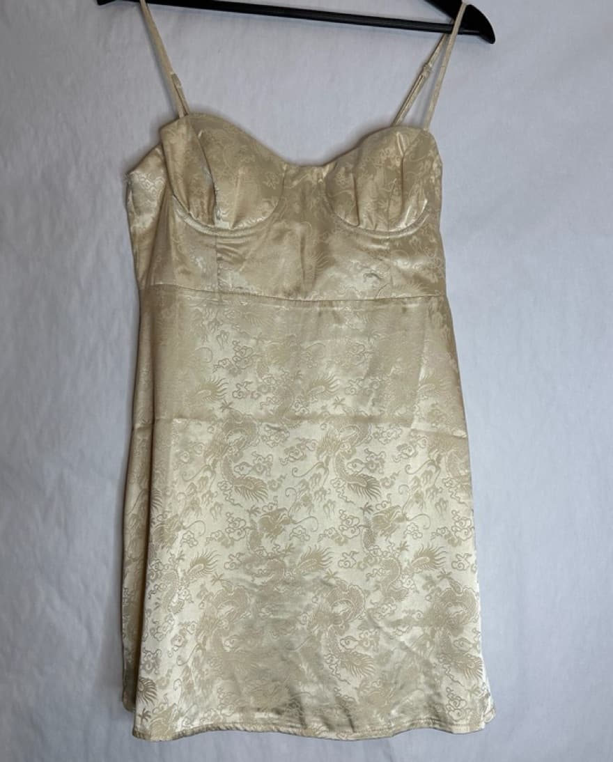Princess Polly Champagne Pop Mini Dress - Image 5