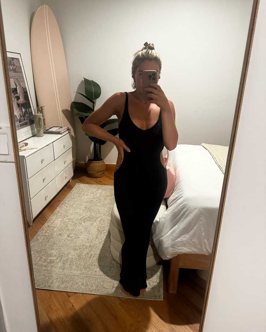 Black Knit dress - Image 3