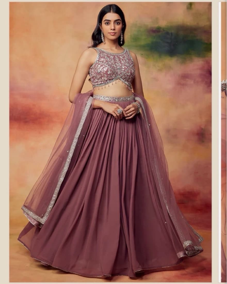 Mauve Lehenga   - Image 2