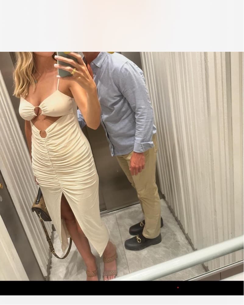 Camila Coelho Revolve White Dress - Image 3