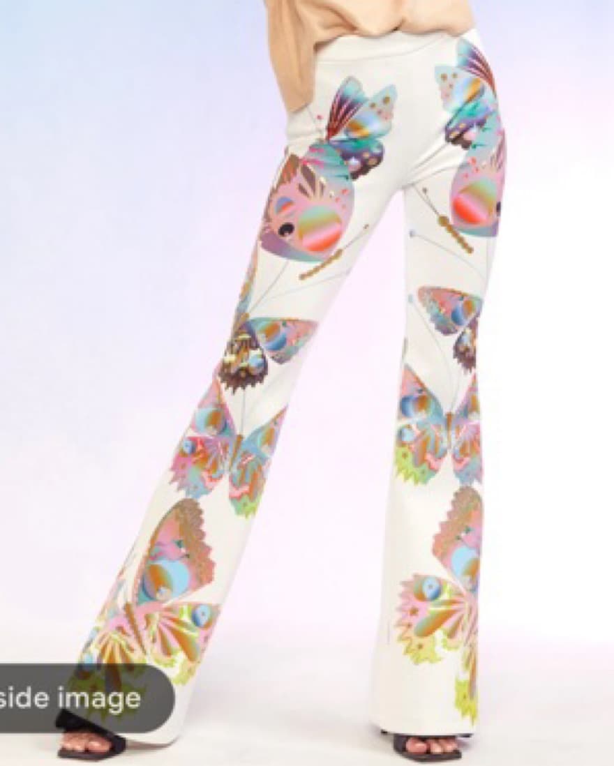 Cynthia Rowley Butterfly Pants  - Image 4