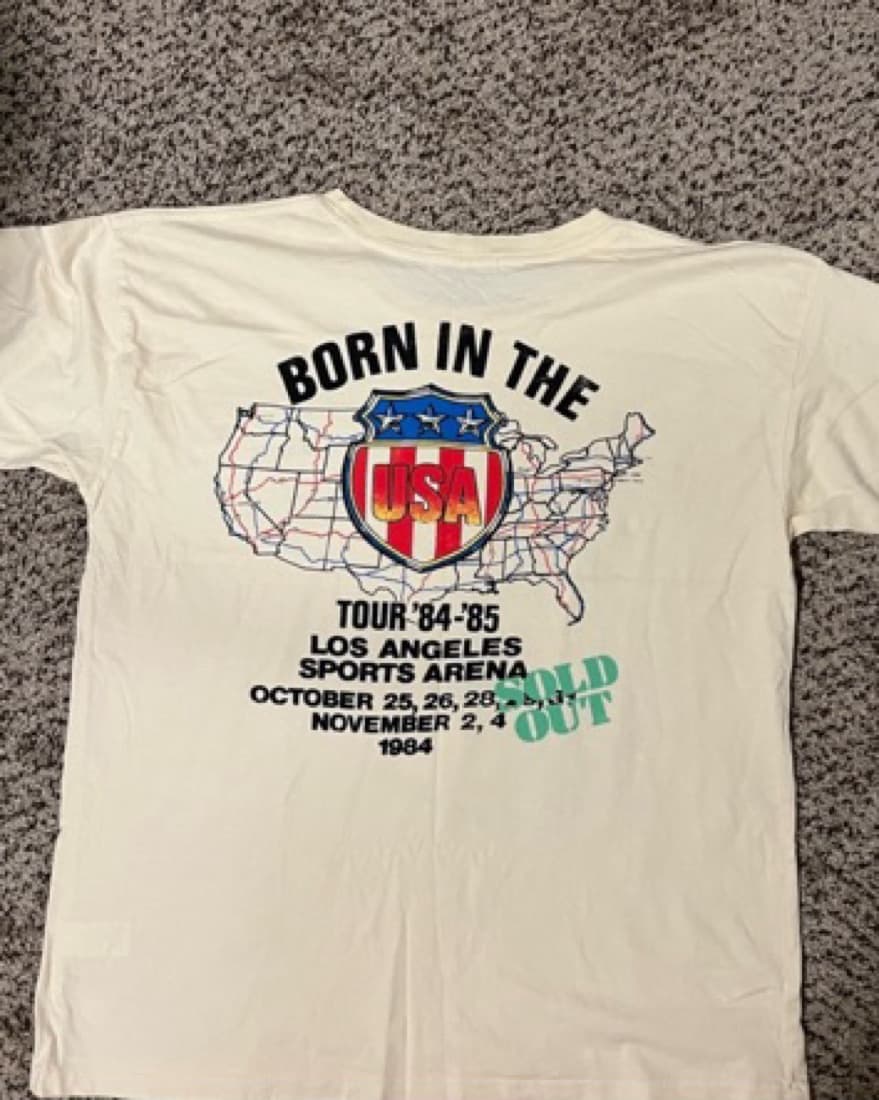 Bruce Springsteen Vintage Tee - Image 3