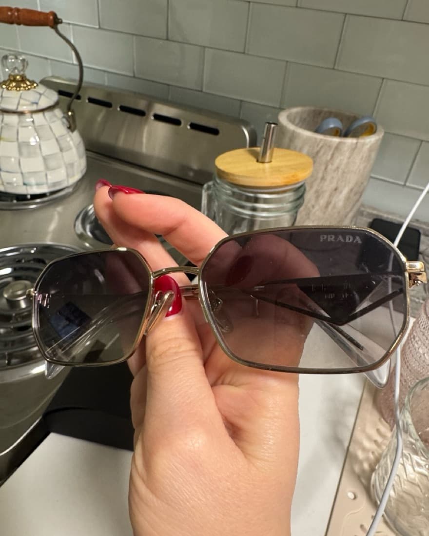 Prada Sunglasses Silver  - Image 4