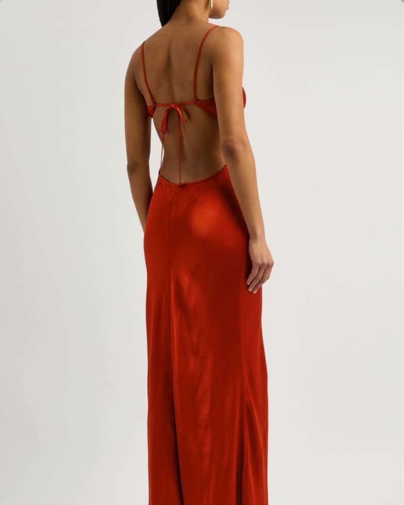 Bec & Bridge Cedar City Satin Maxi Dress - Image 3
