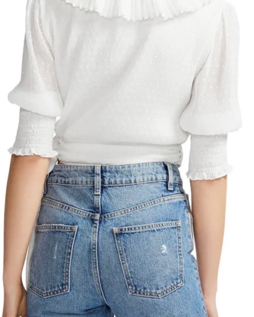 Maje Lusty Crossover Tie Top - Image 2