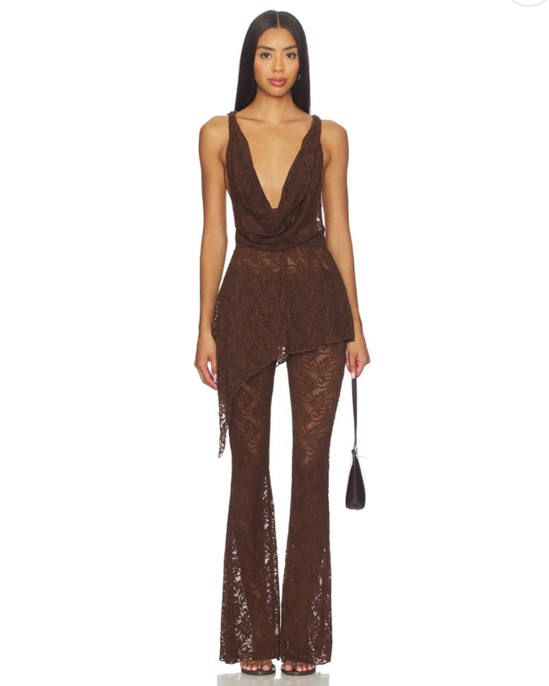 Colson Pant Set In Brown - Image 1