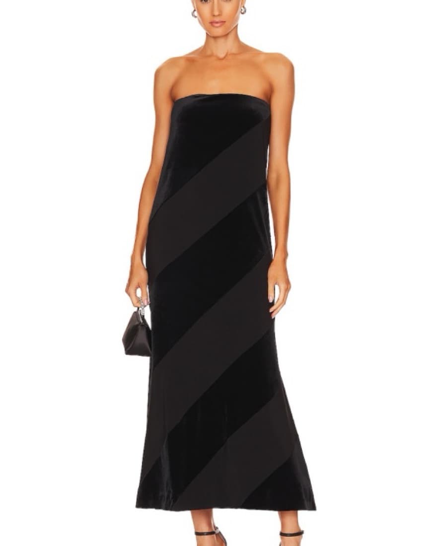Norma Kamali Spiral Formal Dress - Image 1