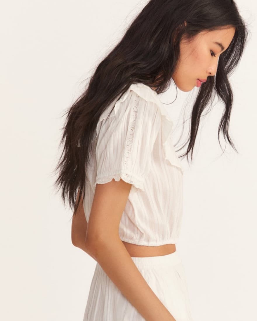 LoveShackFancy Elania Top NWT - Image 2