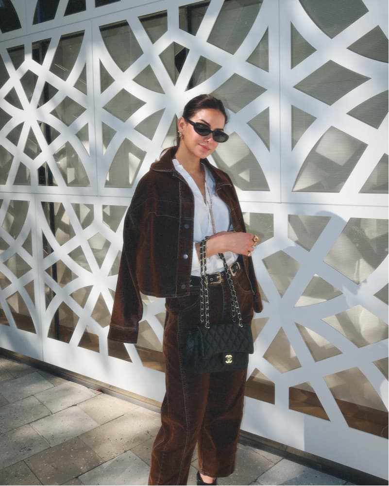 Retro Brown Corduroy Set - Image 1