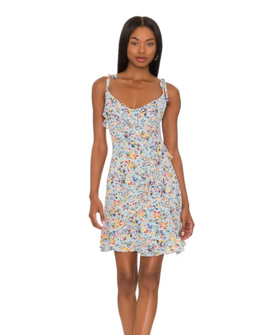 BCBGeneration Ruffle Cami Dress - Floral - Image 1