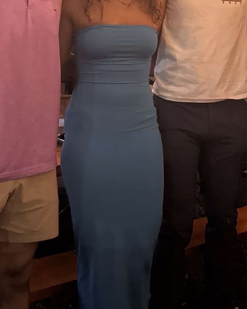 Blue Aritizia Midi Dress - Image 1