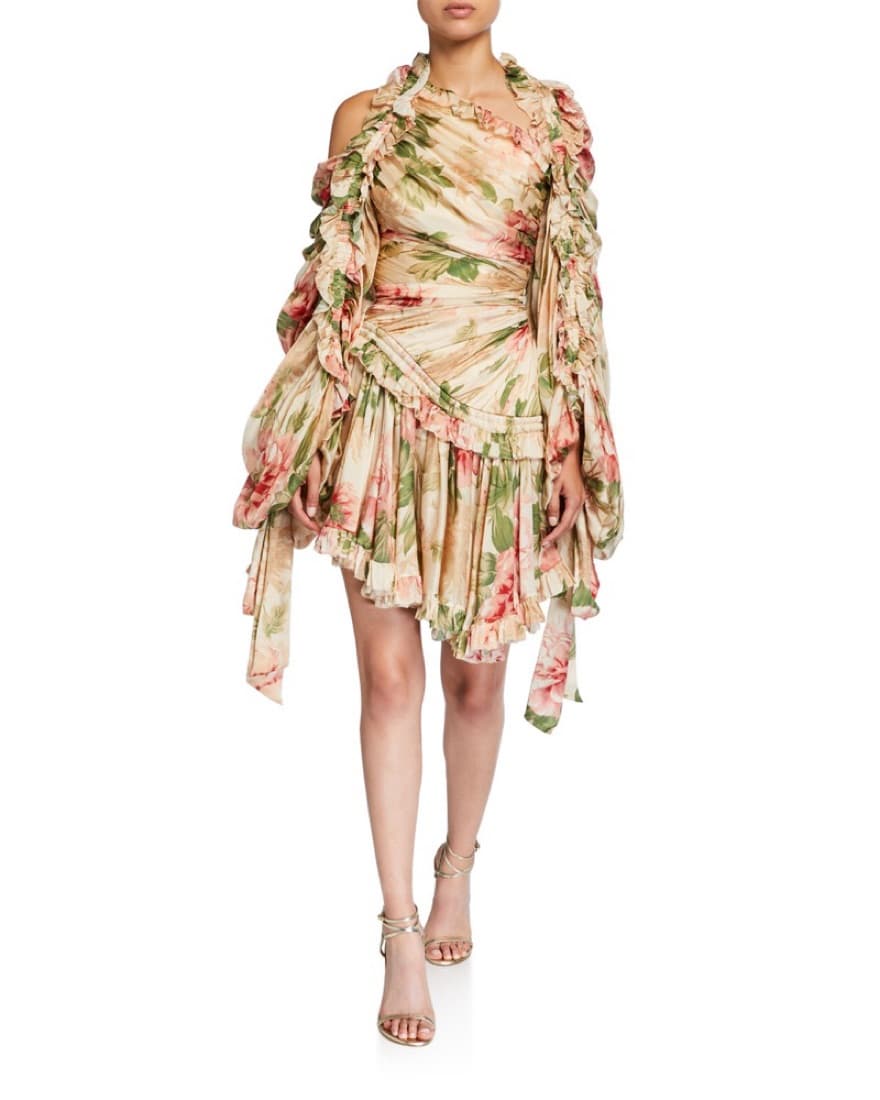 Zimmermann Floral Silk Dress - Image 4