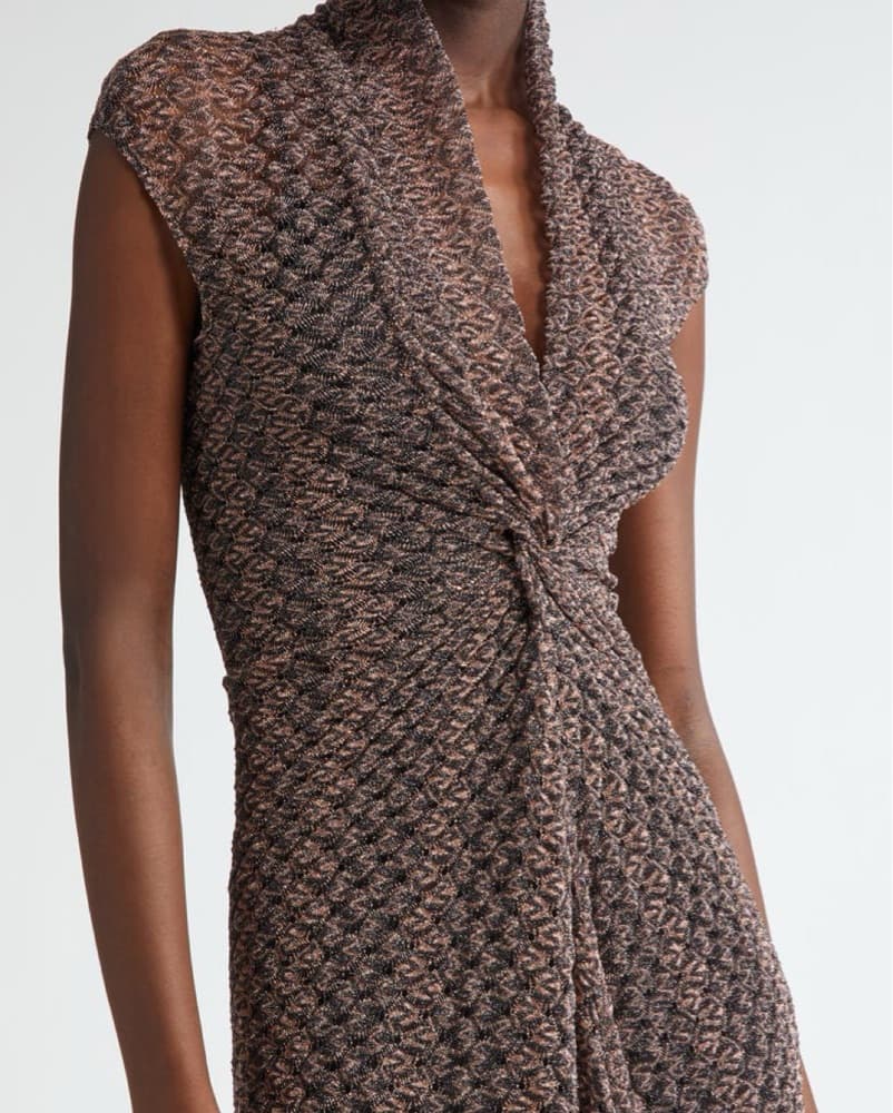 Missoni Lame Lace Dress - Image 2