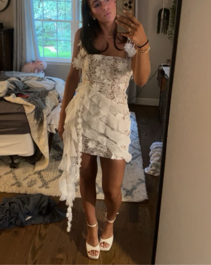 Elliat Isles Dress in Ivory  - Image 1