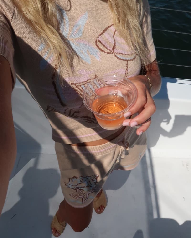 Lovers & Friends Tan Coastal Sweater Set - Image 3