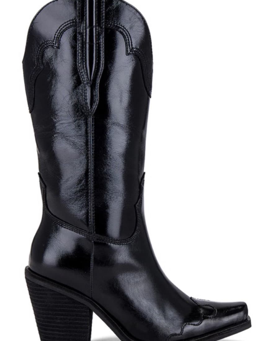 Black Cowgirl Boots - Image 2