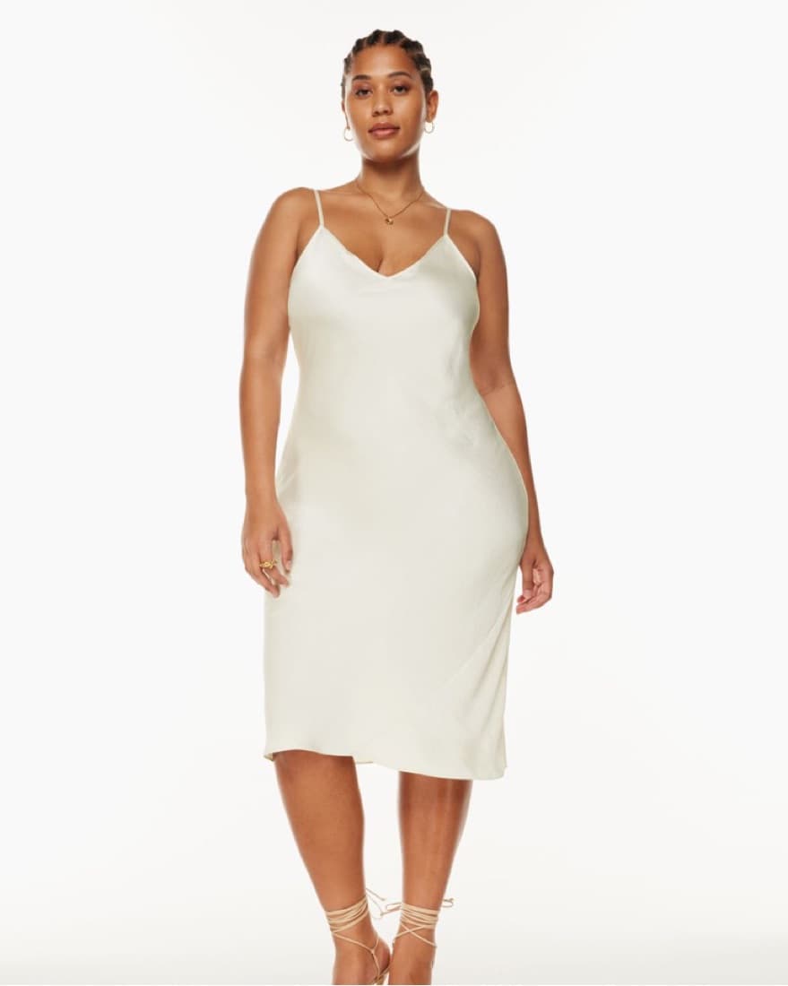 Aritzia Only Slip Midi Dress - Image 3