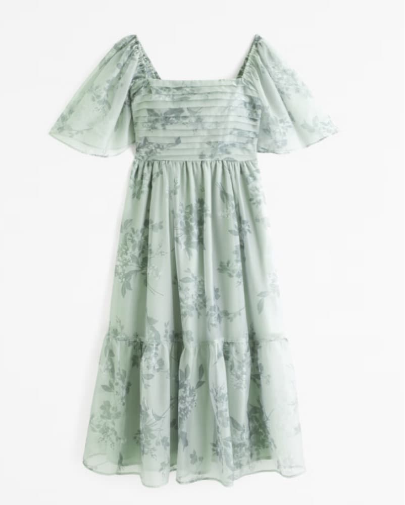 Abercrombie Emerson Angel Green Dress - Image 1
