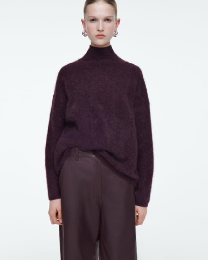 Cos Brushed Cashmere Turtleneck  - Image 1