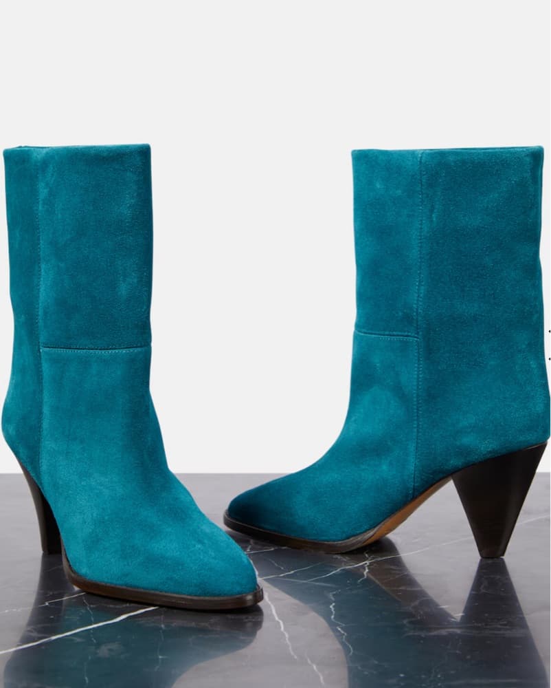 ISABEL MARANT ROUXA SUEDE ANKLE BOOTS - Image 6