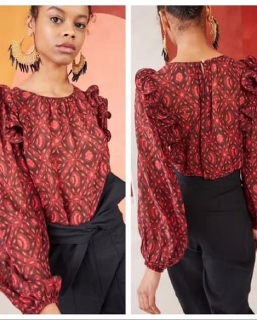 Red Ulla Johnson Top - Image 1