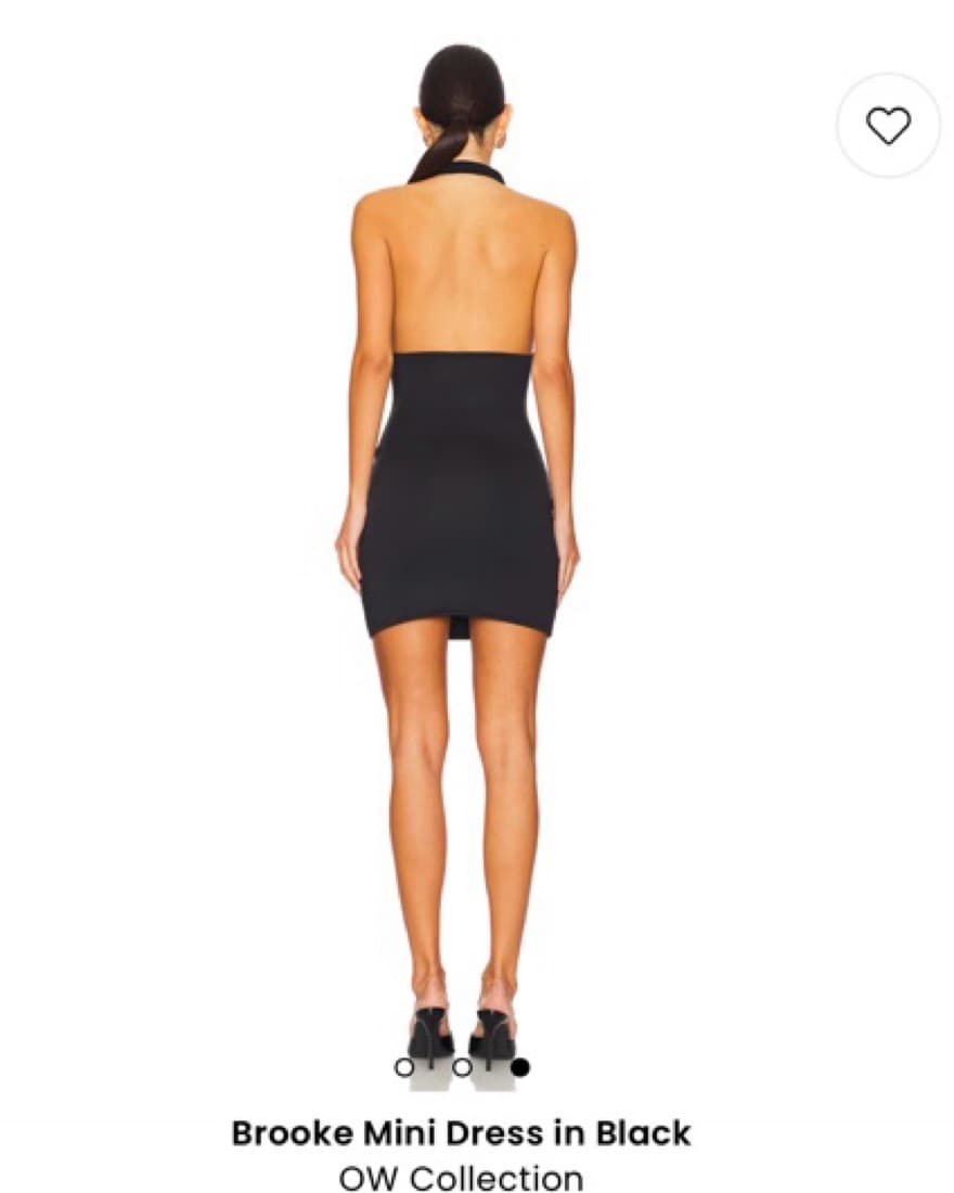 Black Mini Dress  - Image 4