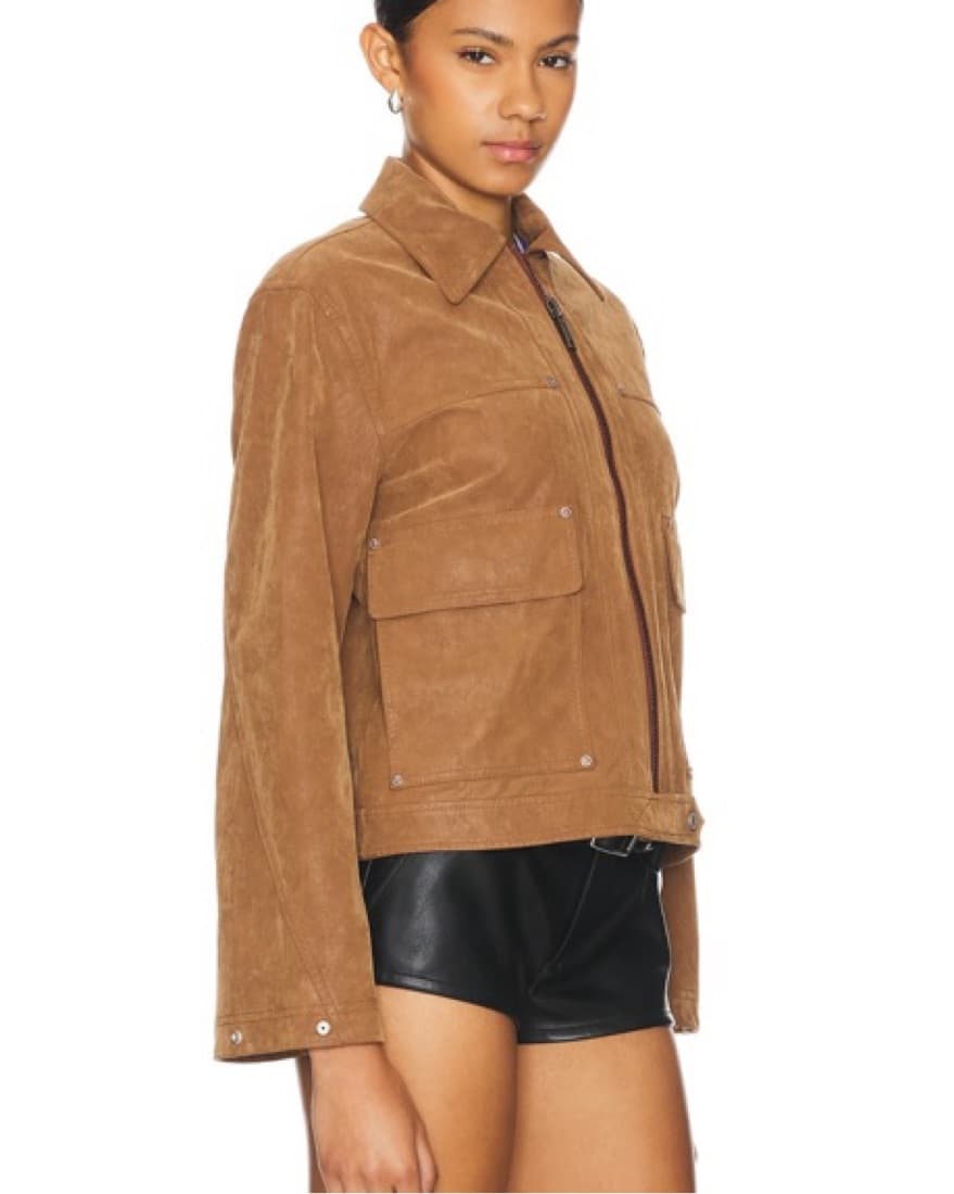 Free People Suede Jacket - Image 3