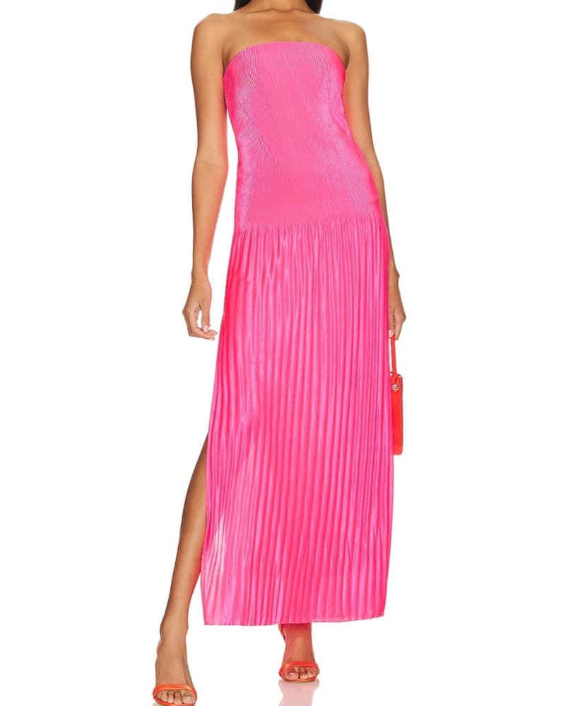 NBD Pink Maxi Dress - Image 1
