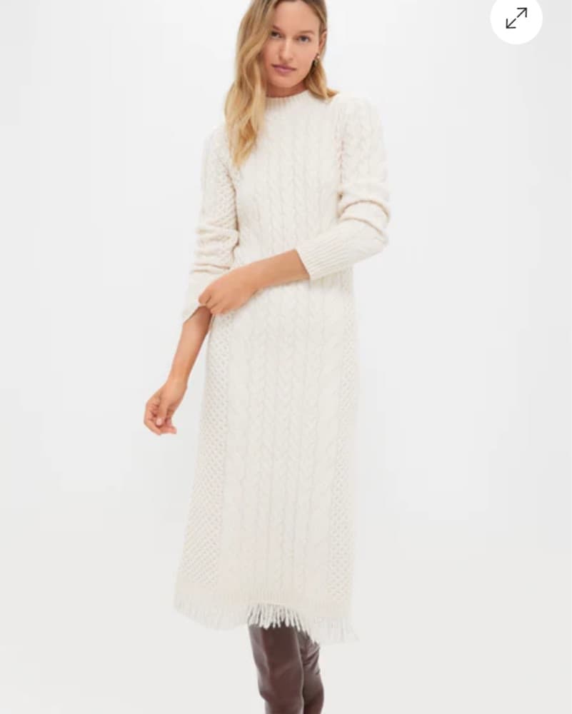 Tuckernuck Fringe Sweater Dress  - Image 1